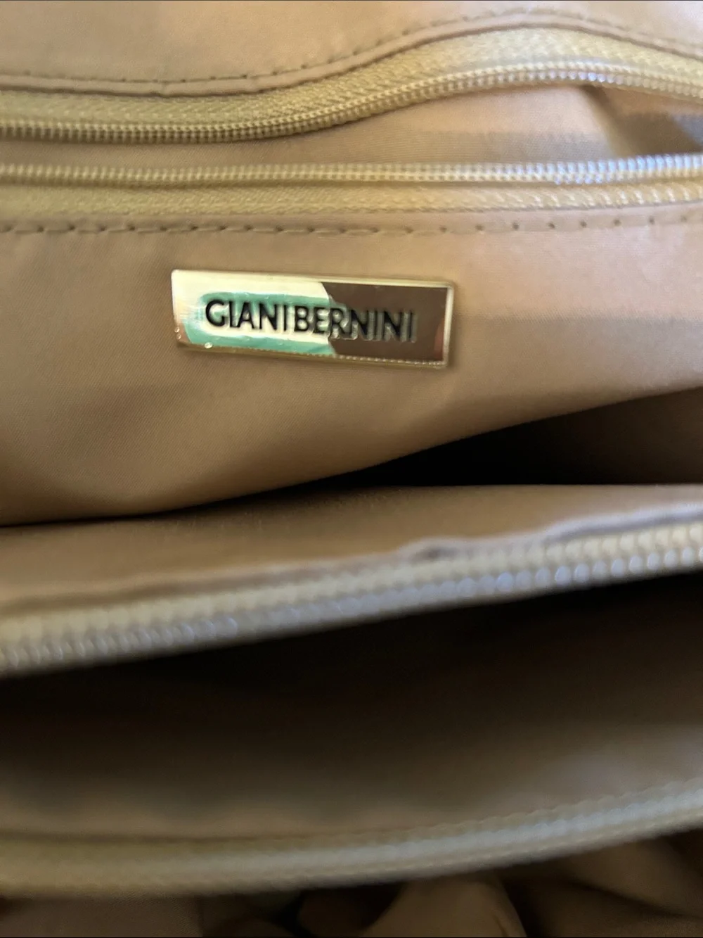 Giani Bernini Purse Monogram Signature Dome Satchel Crossbody Bag‎